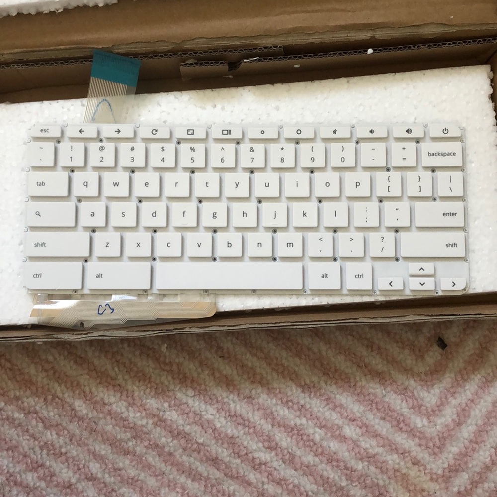 New Chromebook keyboard